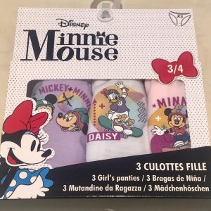 Trio pack mutande Minnie