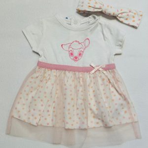 Vestitino Bambi con fascia per capelli