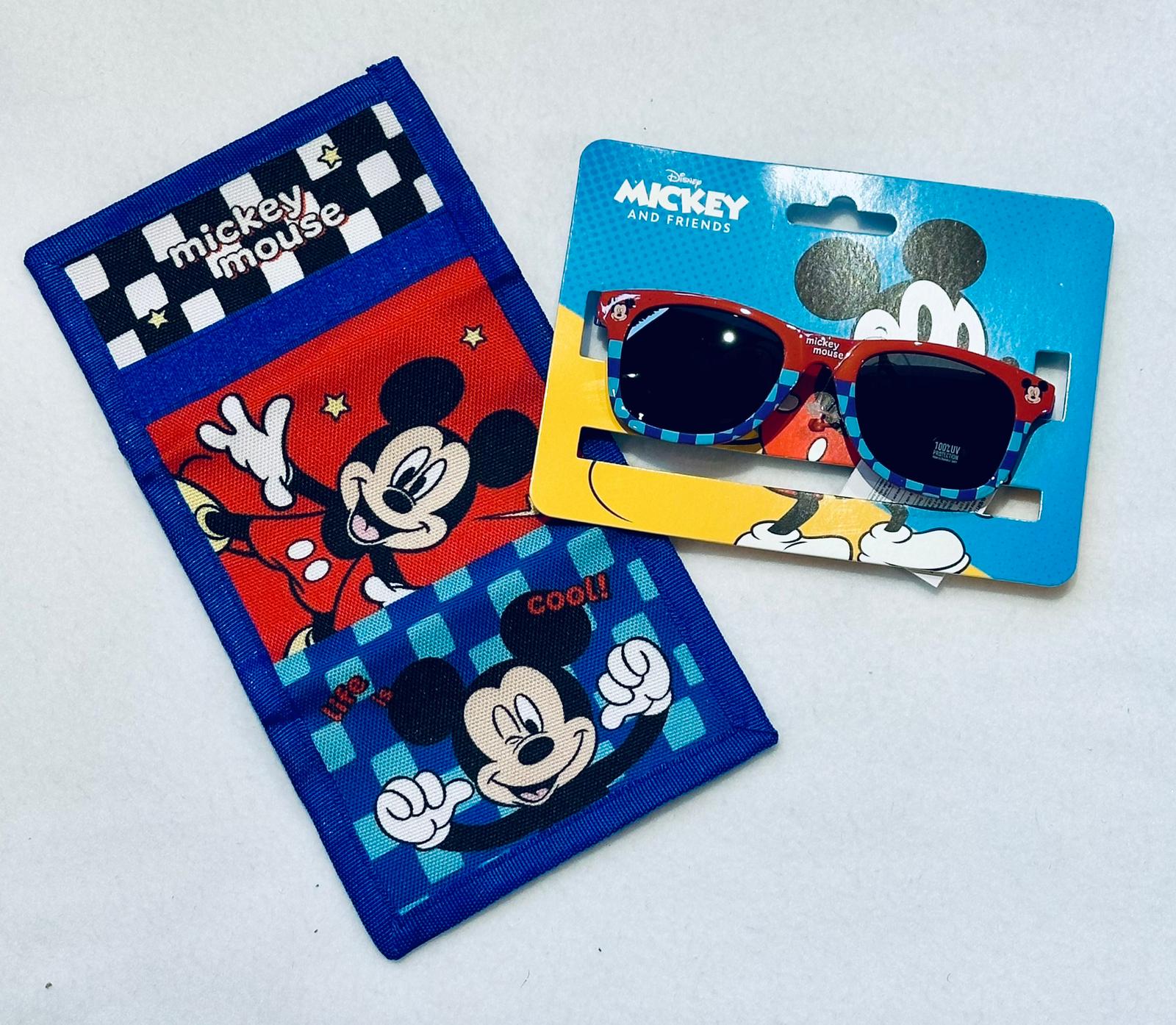 Set Topolino occhiali da sole e borsellino - immagine 3