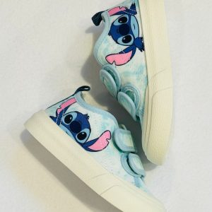 Sneakers in tela di Stitch