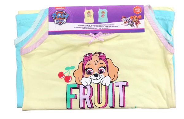 Canottiere Paw patrol bimba duo pack - immagine 3