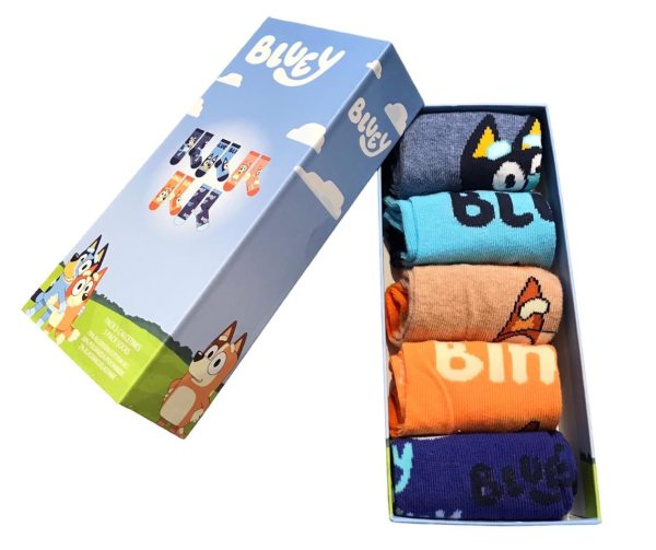 Calze Bluey confezione da 5 pezzi