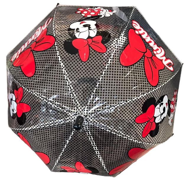 ombrello minnie trasparente