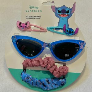 Set occhiali e accessori capelli di Stitch