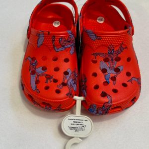 Alternative view of Crocs Spiderman