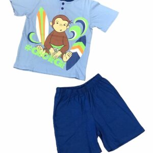 Pigiama corto Curioso come George