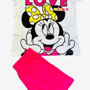 Pigiama corto Minnie