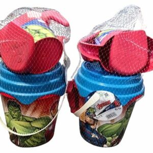 Completo secchiello e accessori mare avengers