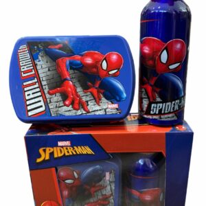 Set porta merenda e borraccia di Spiderman