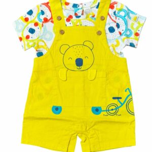 Completo t-shirt e salopette Tuc Tuc