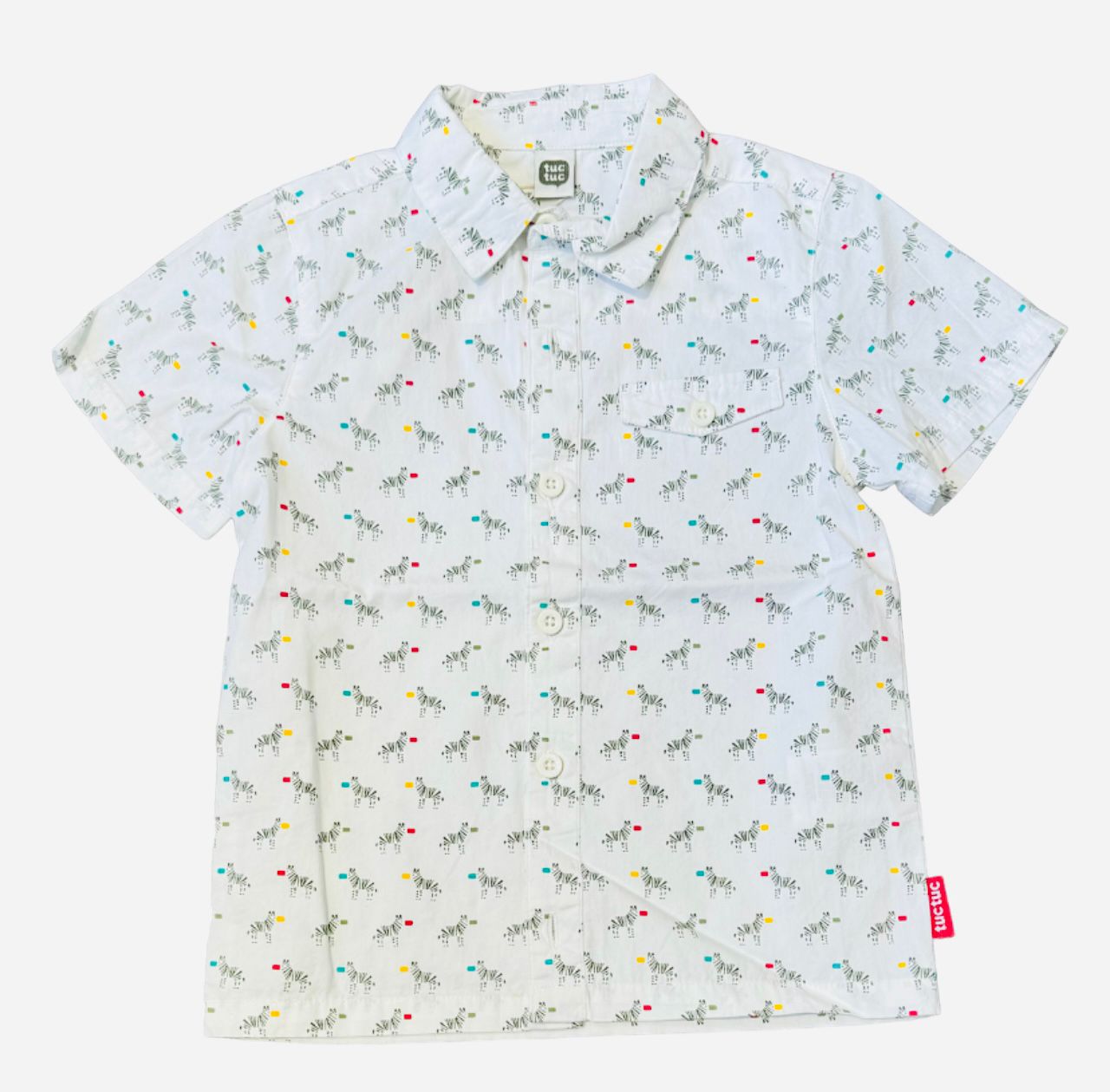 Camicia con zebre Tuc Tuc