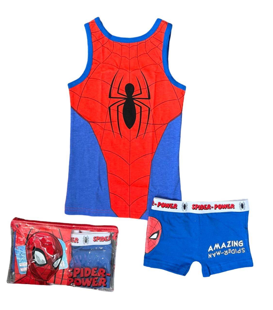 Pigiama corto smanicato di Spiderman - immagine 2