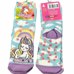 Calze antiscivolo con unicorno