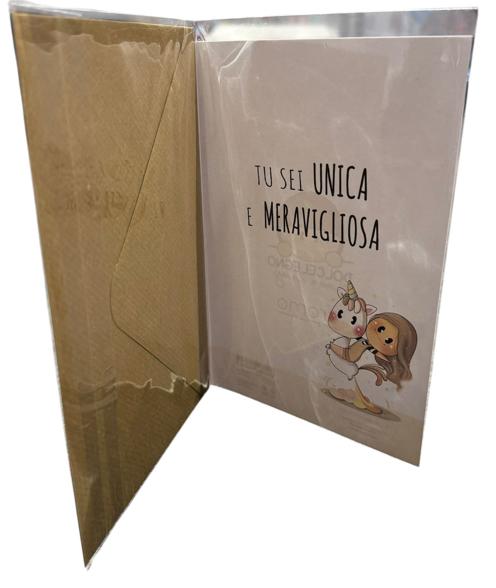 Biglietto augurale "E siccome meriti solo il meglio..." - immagine 2