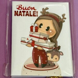 Chiudipacco natalizio delle Bubine - Buon Natale