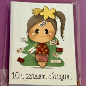 Chiudipacco natalizio delle Bubine - 10K pensieri d'auguri
