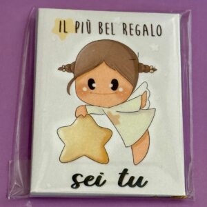 Chiudipacco natalizio delle Bubine - Il più bel regalo sei tu