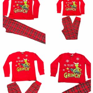 Alternative view of Pigiama lungo natalizio da Uomo - The Grinch