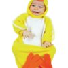 Costume carnevale pulcino 6/9 mesi (69/74 cm)