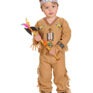 Costume di carnevale da indiano 2/3 anni (104cm)