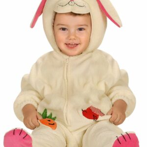 Costume di carnevale da coniglietto 12/18 mesi 90 cm