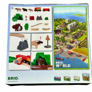Alternative view of BRIO Set ferrovia animali nordici