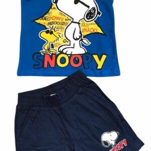 Completo canotta e pantaloncino di Snoopy