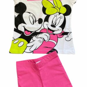 Completo di Minnie con leggings pinocchietto