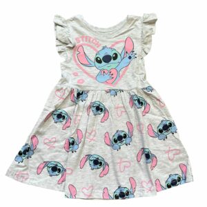 Vestito grigio smanicato di Stitch