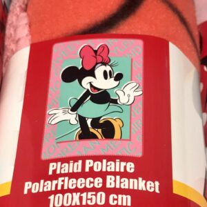 Plaid Minnie 100X150 cm