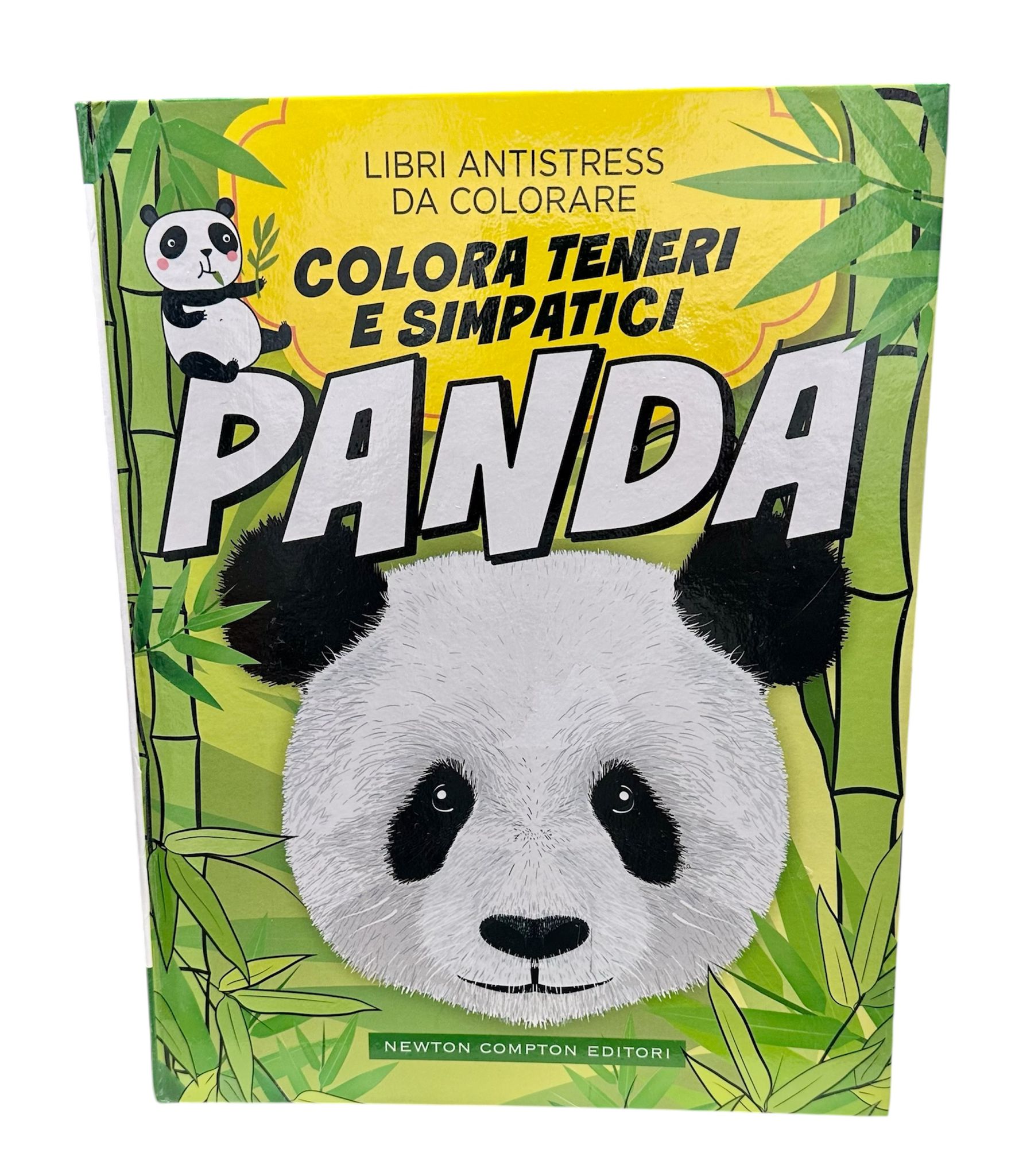 Libri antistress da colorare - Colora teneri e simpatici panda