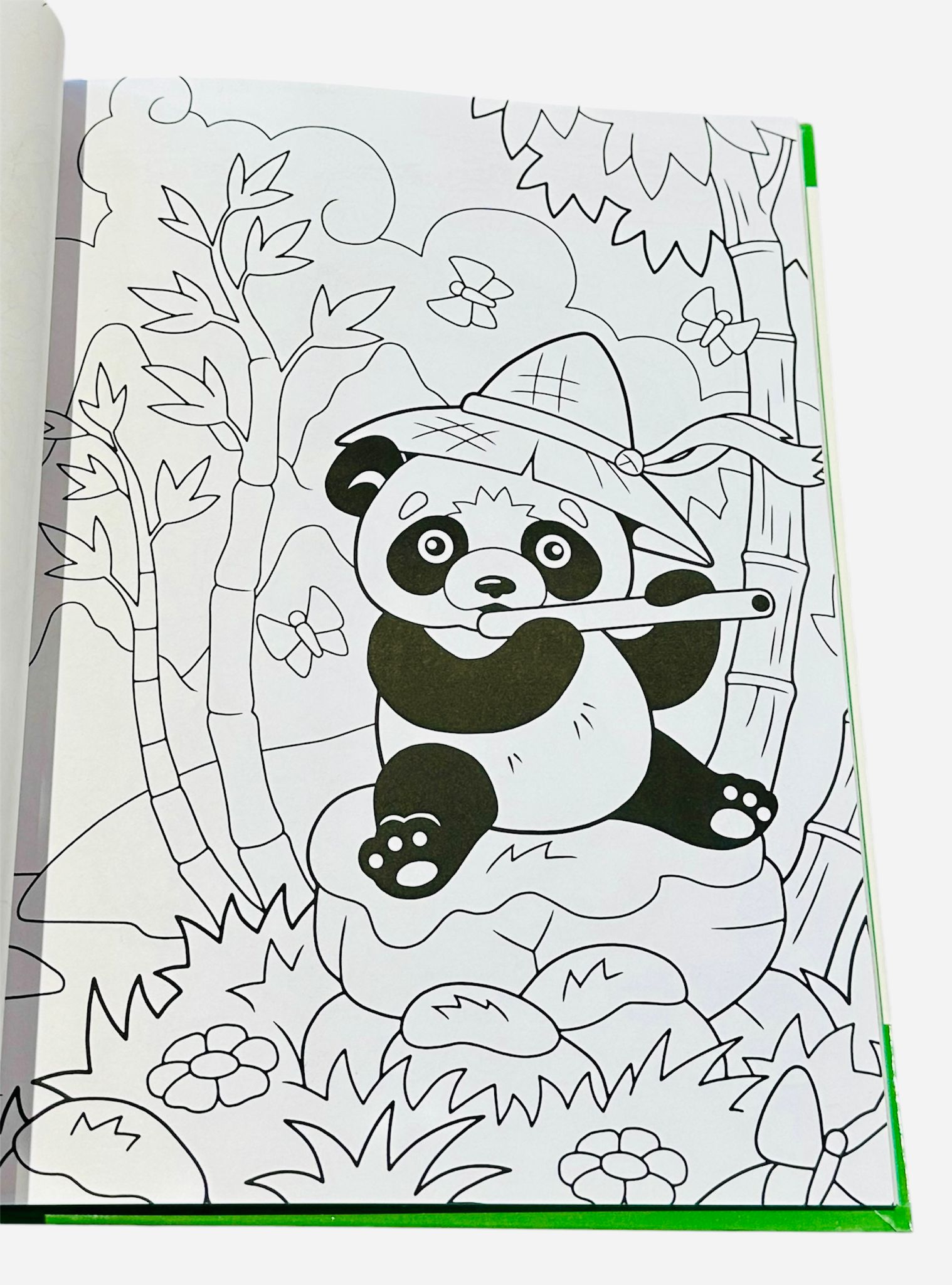 Libri antistress da colorare - Colora teneri e simpatici panda - immagine 3