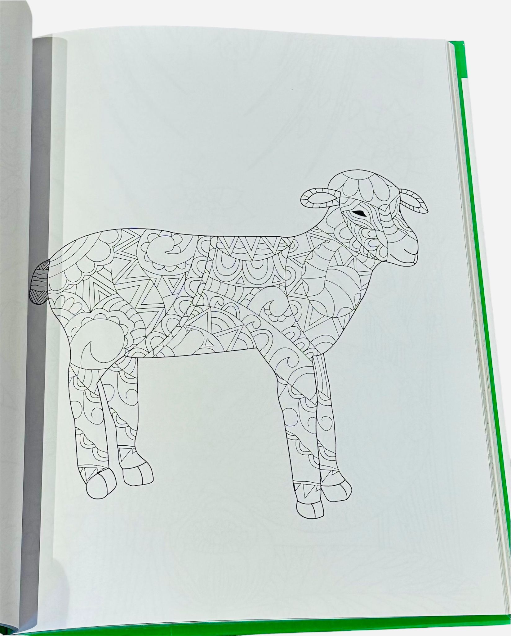 Libri antistress da colorare - Gli animali della fattoria - immagine 3