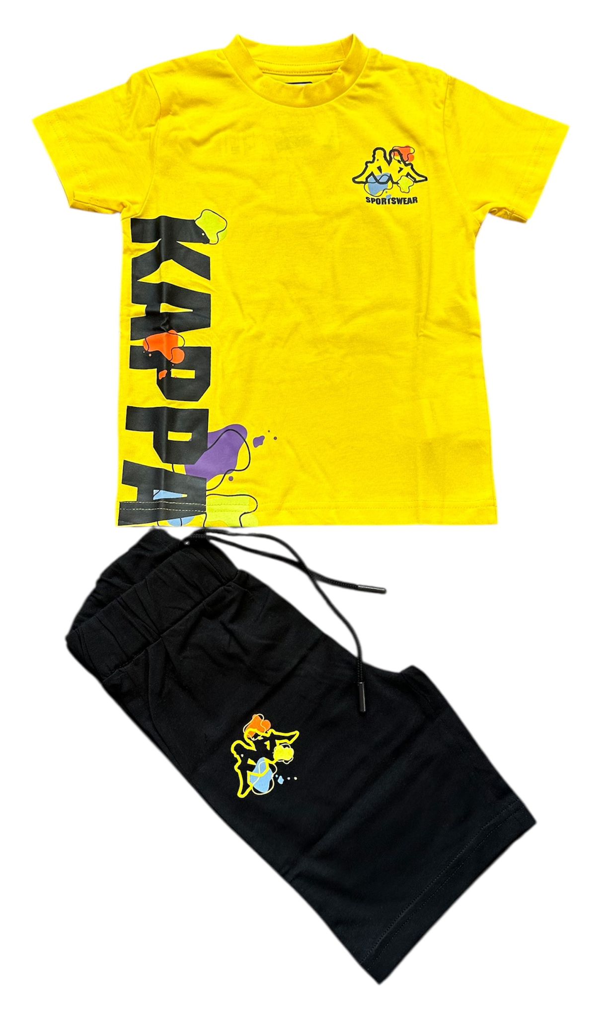 Completo pantaloncino e t-shirt della Kappa