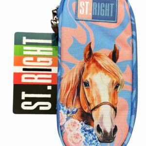 Astuccio ovale con cavallo