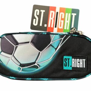 Astuccio ovale con pallone da calcio