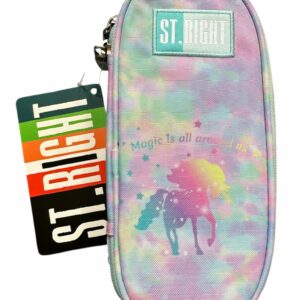 Astuccio ovale con unicorno