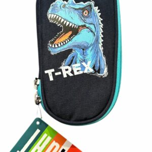 Astuccio ovale con T-rex