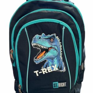Zaino scolastico St. Right T-Rex - Con 4 scomparti
