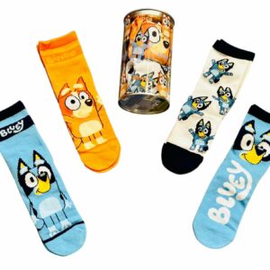 Salvadanaio con calze di Bluey