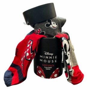 Trio pack calze in scatola di MInnie
