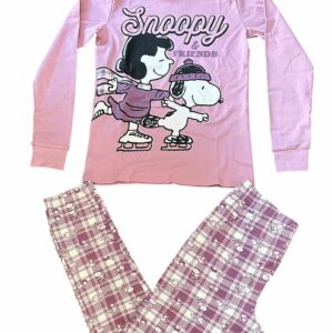 Pigiama da donna lungo di Snoopy&Mafalda