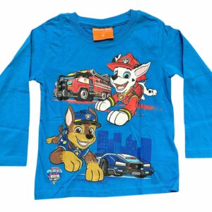 Maglia azzurra a maniche lunghe della Paw Patrol
