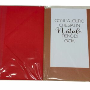 Alternative view of Biglietto Natalizio orsetto felice Natale