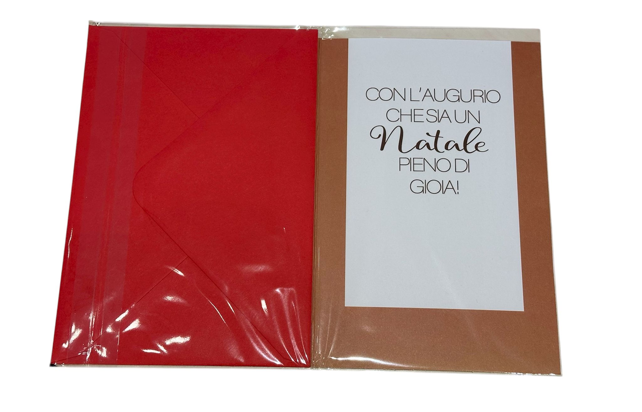 Biglietto Natalizio orsetto felice Natale - immagine 2