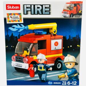 Kit di mattoncini da costruzione camion dei pompieri