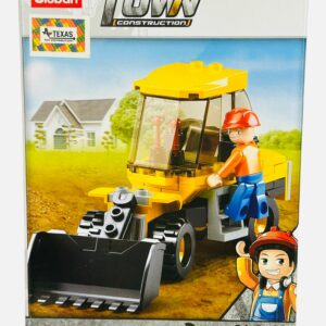 Kit di mattoncini da costruzione ruspa pala meccanica