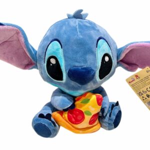 Peluche di Stitch con pizza