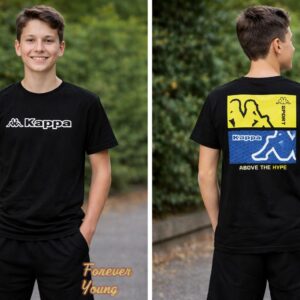 T-shirt ragazzo linea Kappa