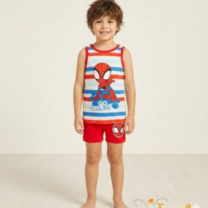 Pigiama corto smanicato di Spidey